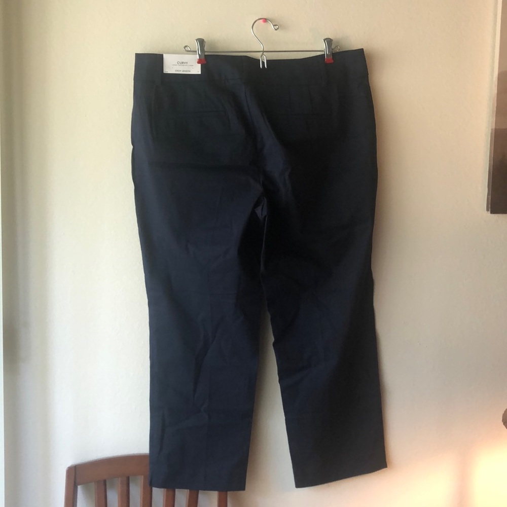 Ann Taylor factory curvy crop pant size 14 NWT